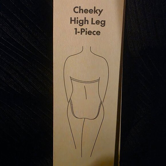 NO BOUNDARIES NWT Size M (8-10) Bathing Suit Swimsuit One-piece Black medium - Picture 5 of 7